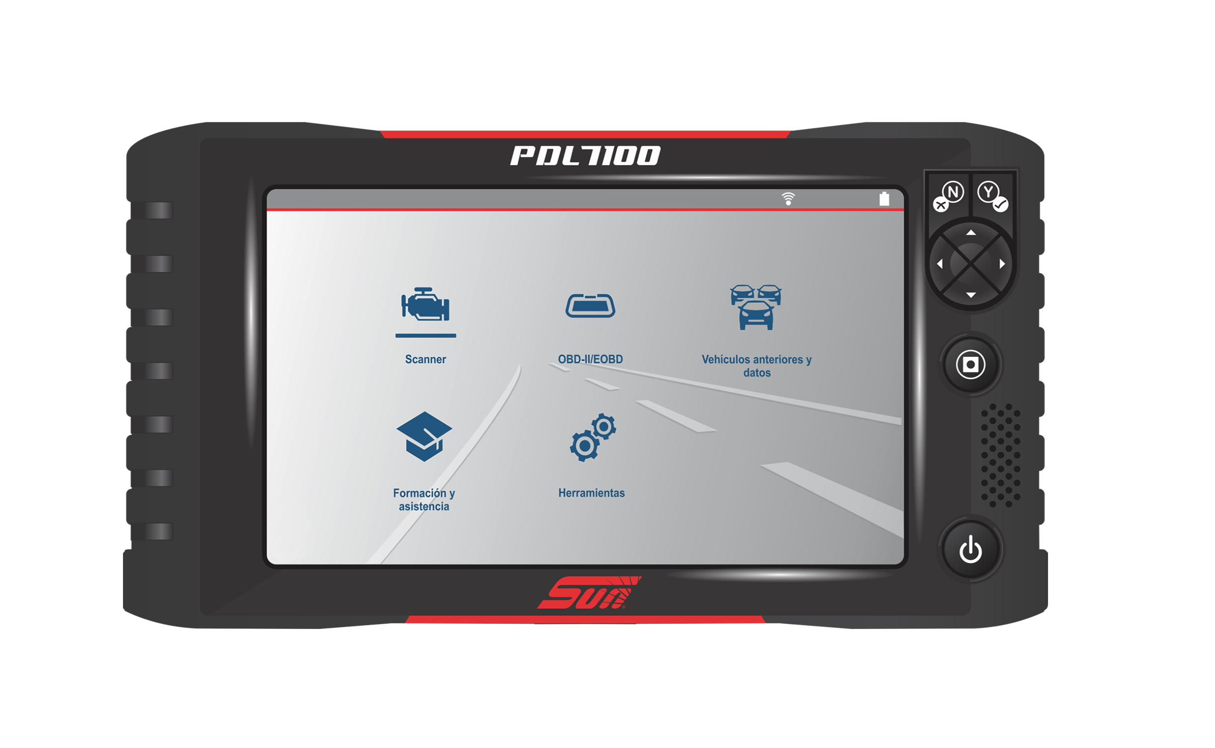Escáner SUN PDL 7100 — diagnóstico profesional intuitivo
